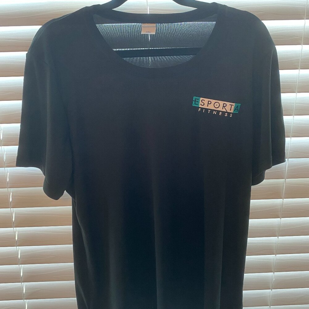ESPORTA Fitness Black Tee